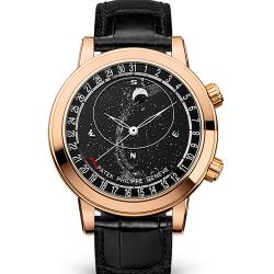 PATEK PHILIPPE 百达翡丽 Grand Complications 超级复杂功能时计系列 6102R-001 玫瑰金 星空