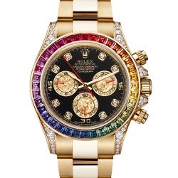 劳力士 Rolex 宇宙计型迪通拿 Cosmograph Daytona 116598RBOW 彩虹迪 Rainbow 黄金 