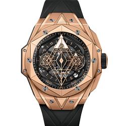 Hublot 宇舶 Big Bang 大爆炸 Sang Bleu II 刺青2 418.OX.1108.RX.MXM19 王金黑色