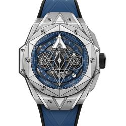 Hublot 宇舶 Big Bang 大爆炸 Sang Bleu II 刺青2 418.NX.5107.RX.MXM20 钛金蓝色