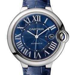 卡地亚 Cartier 蓝气球 Ballon Bleu 42mm WSBB0025钢带版 情侣表 大号 - NOOB