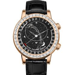 PATEK PHILIPPE 百达翡丽 Grand Complications 超级复杂功能时计系列 6104R-001 玫瑰金 星空 